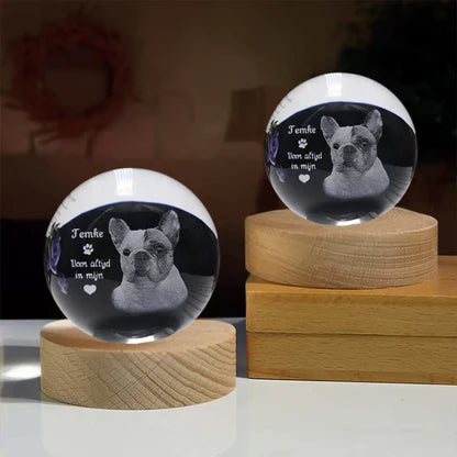 Esfera de Cristal Personalizable