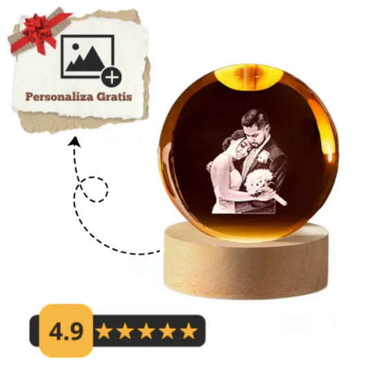 Esfera de Cristal Personalizable